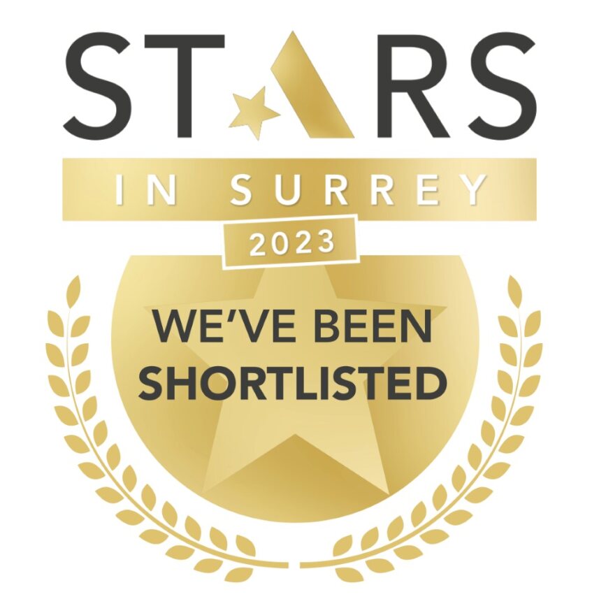 We've been shortlisted - Stars in Surrey 2024