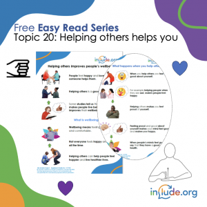 FREE Easy Read Topic 20 Helping others helps you