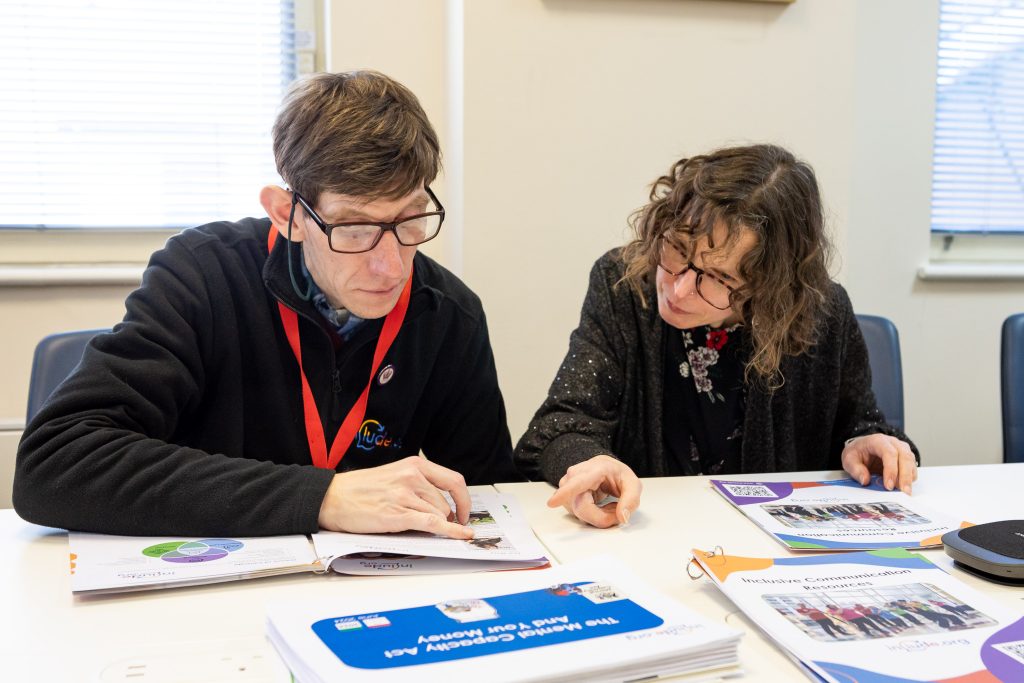 Alix working with an Include.org trustee